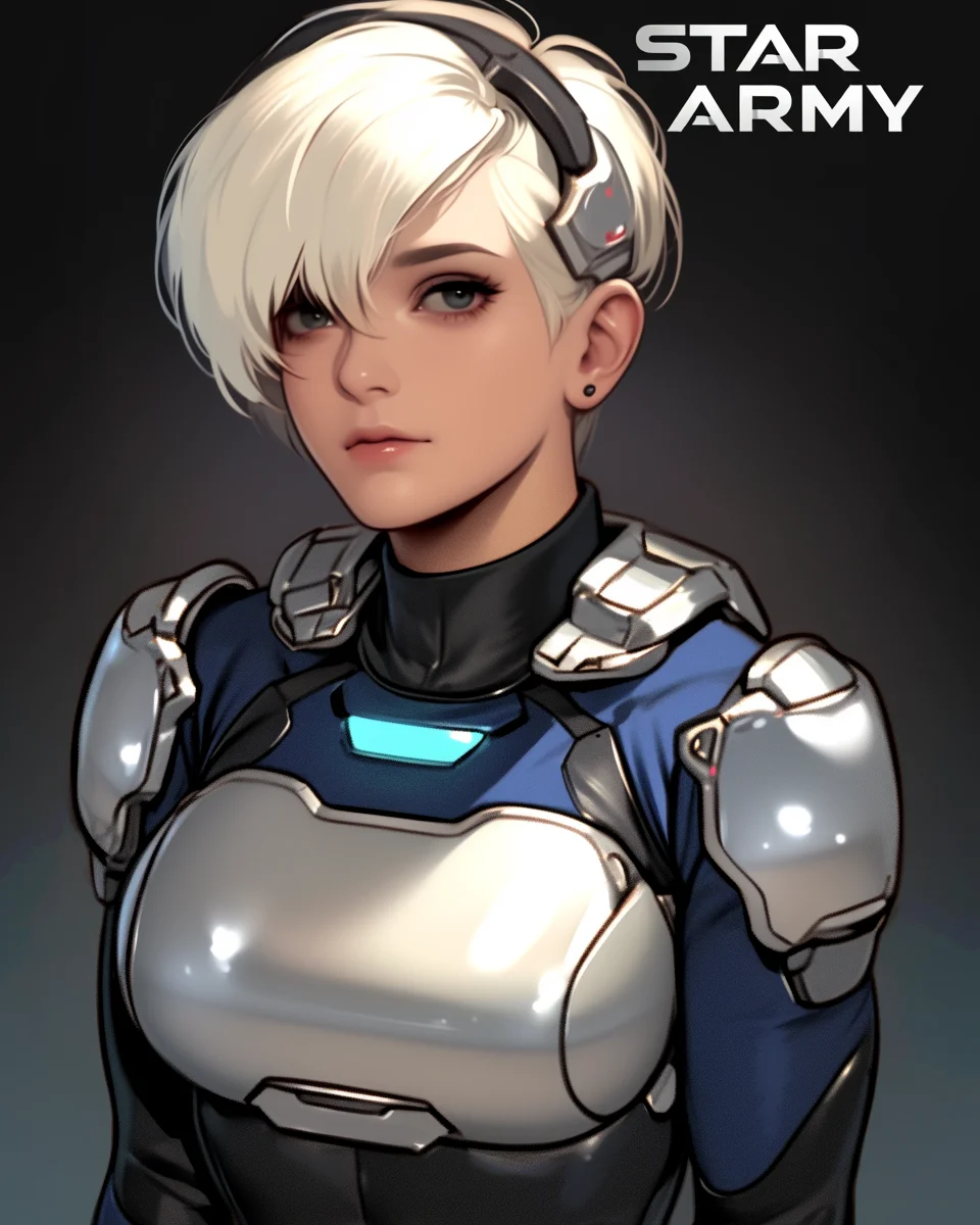 Star Army Female Humanoid (Adoptable)