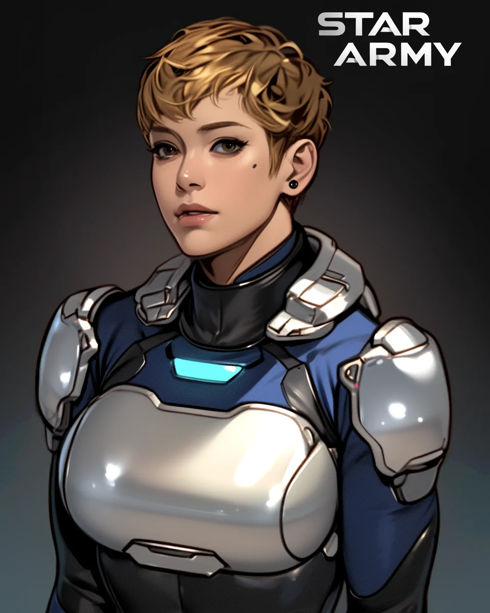 Star Army Female Humanoid (Adoptable)