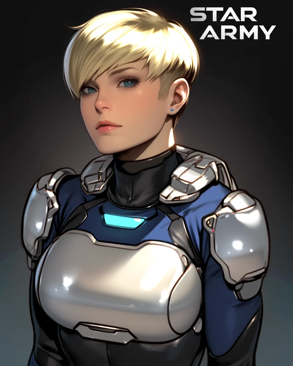 Star Army Female Humanoid (Adoptable)