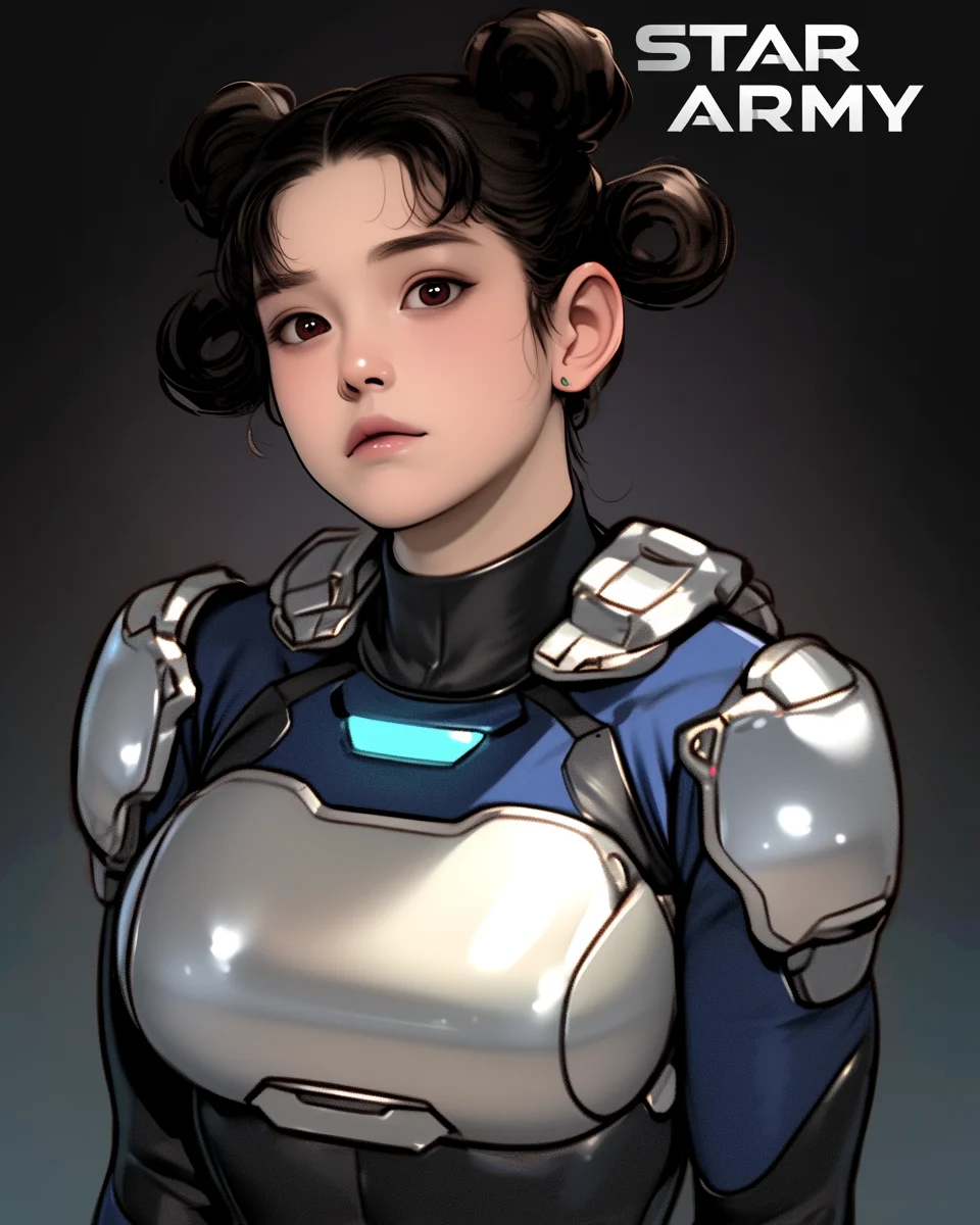 Star Army Female Humanoid (Adoptable)