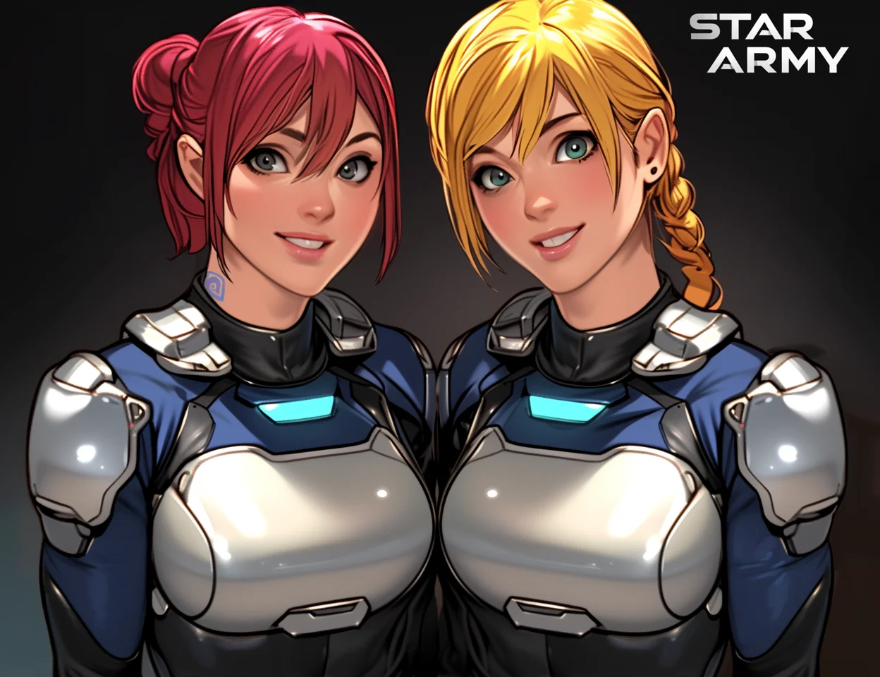 Star Army Female Humanoid Battle Buddies