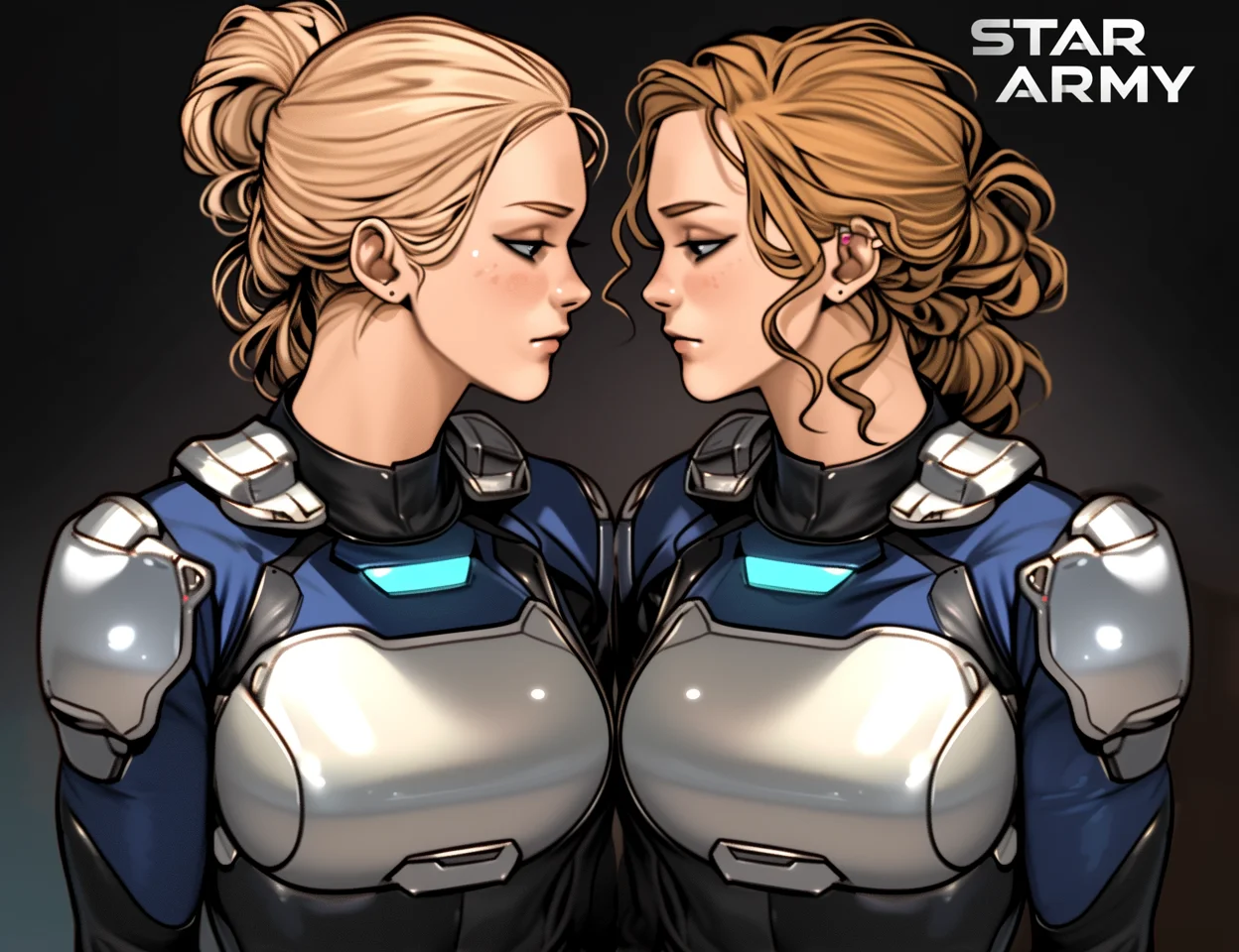 Star Army Female Humanoid Battle Buddies