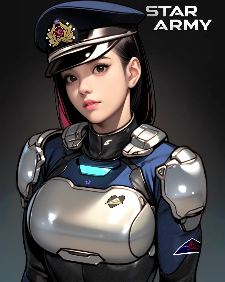 Star Army Female Humanoid Chui with Cap (First Fleet)