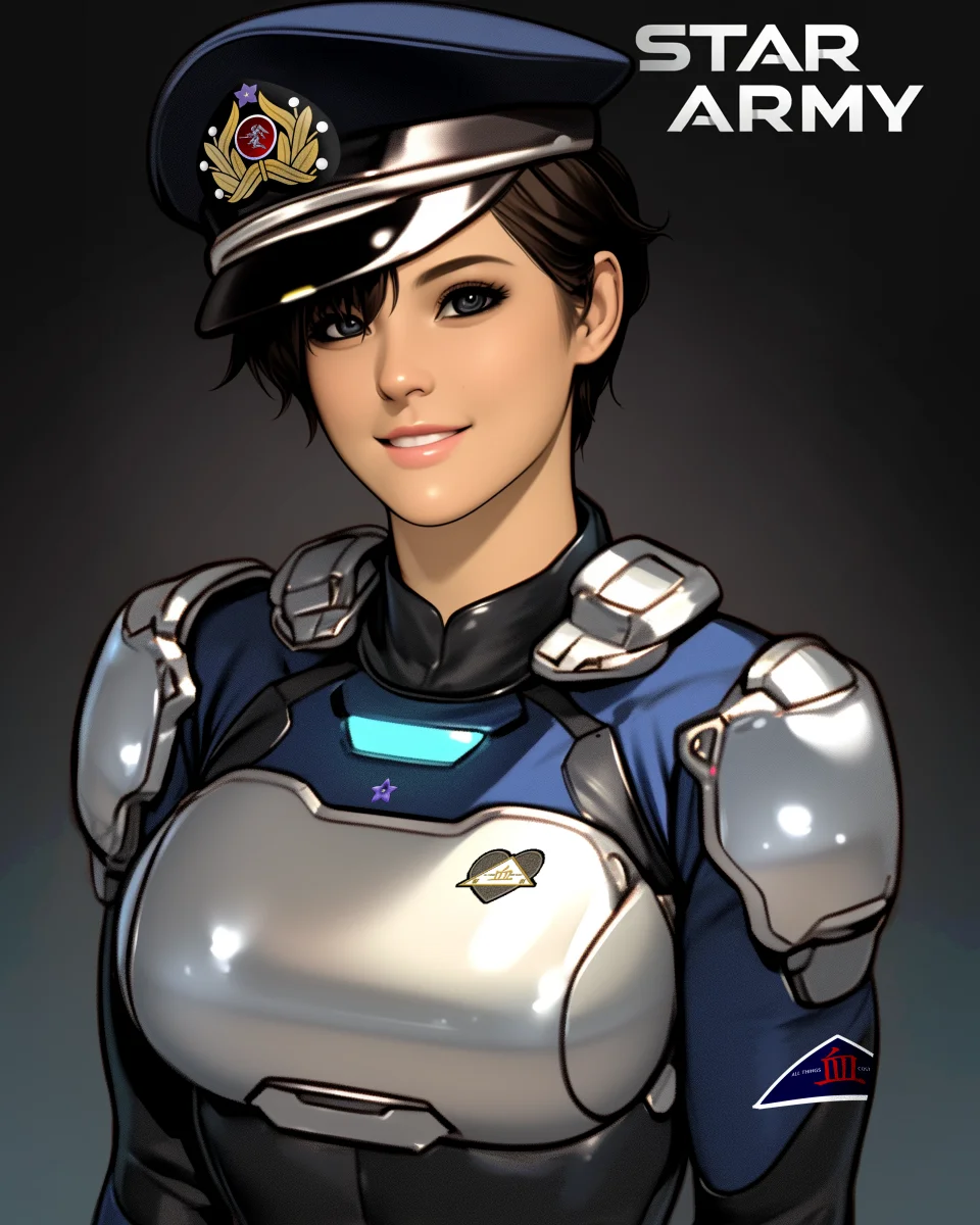 Star Army Female Humanoid Officer