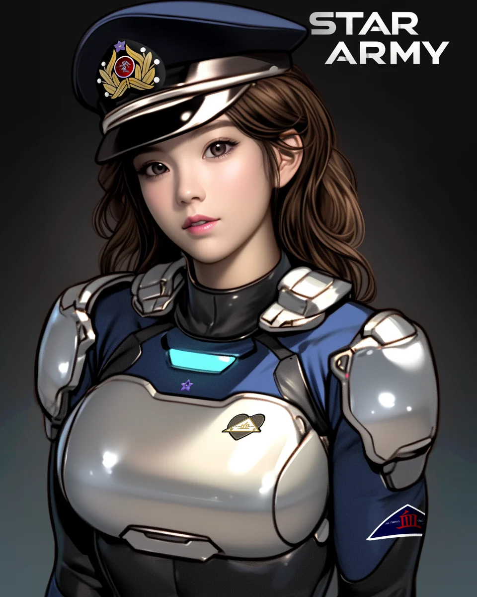 Star Army Female Humanoid Officer