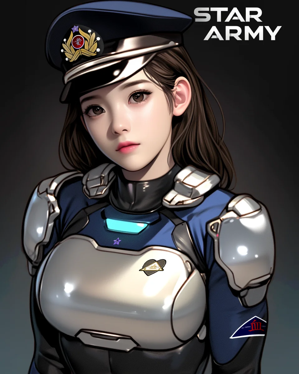 Star Army Female Humanoid Officer