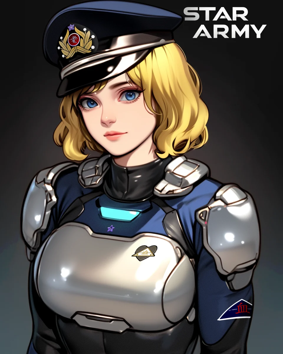 Star Army Female Humanoid Officer