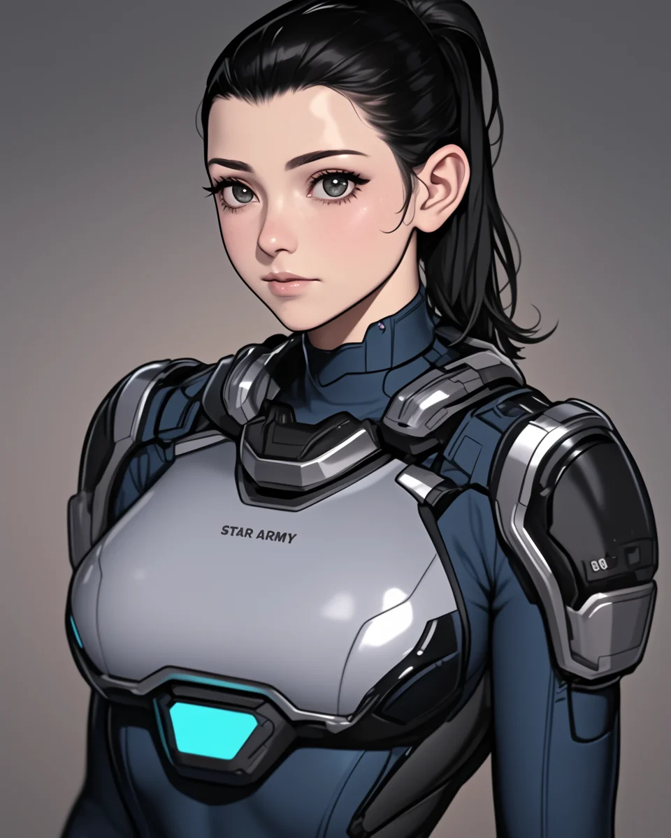 Star Army Female Humanoid Starship Operator