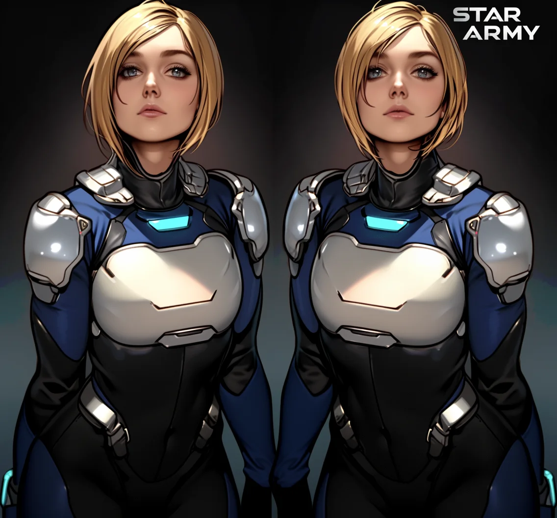 Star Army Female Humanoid twins