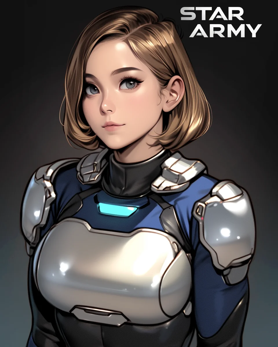 Star Army Female Humanoid