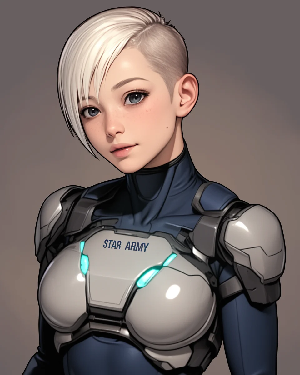 Star Army Female Humanoid