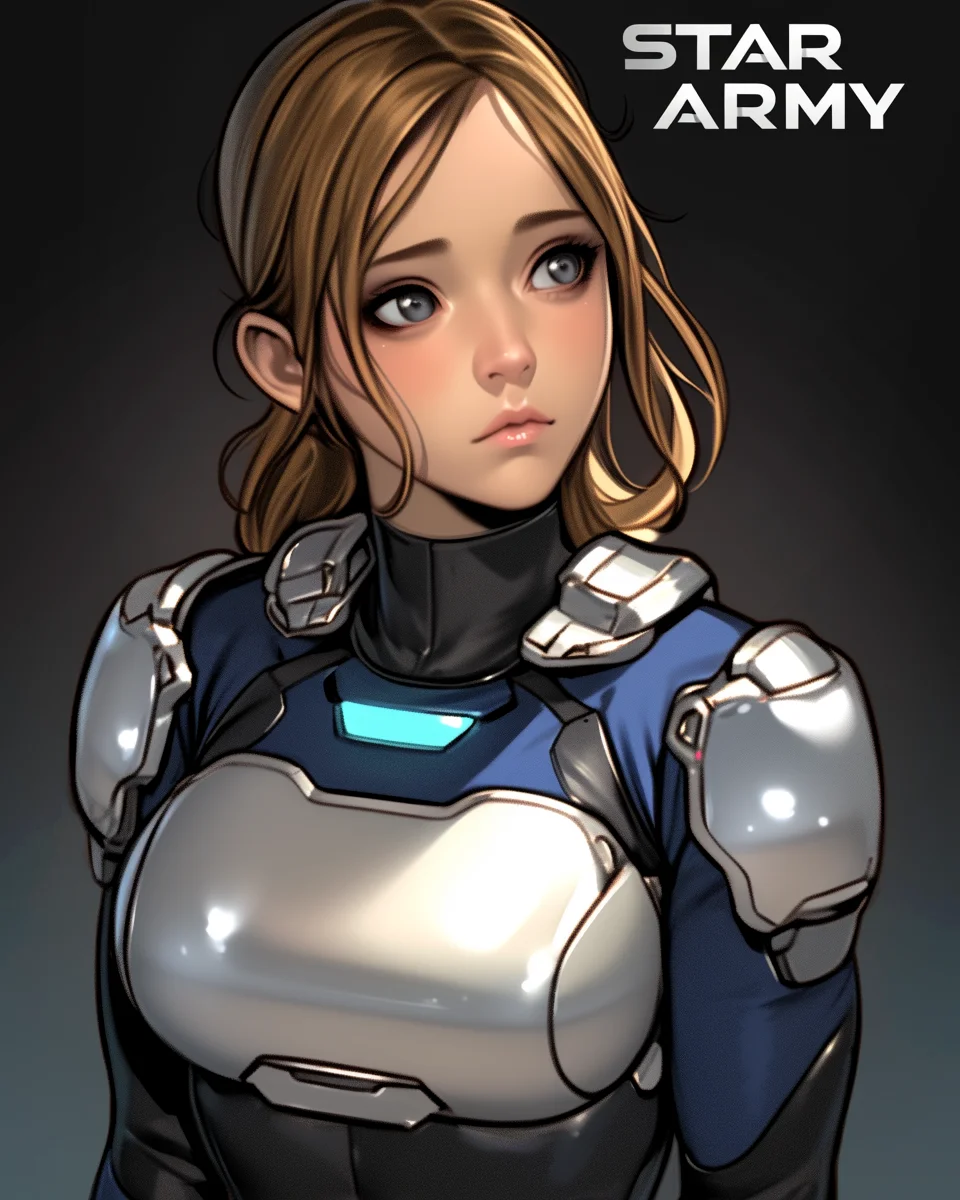 Star Army Female Humanoid