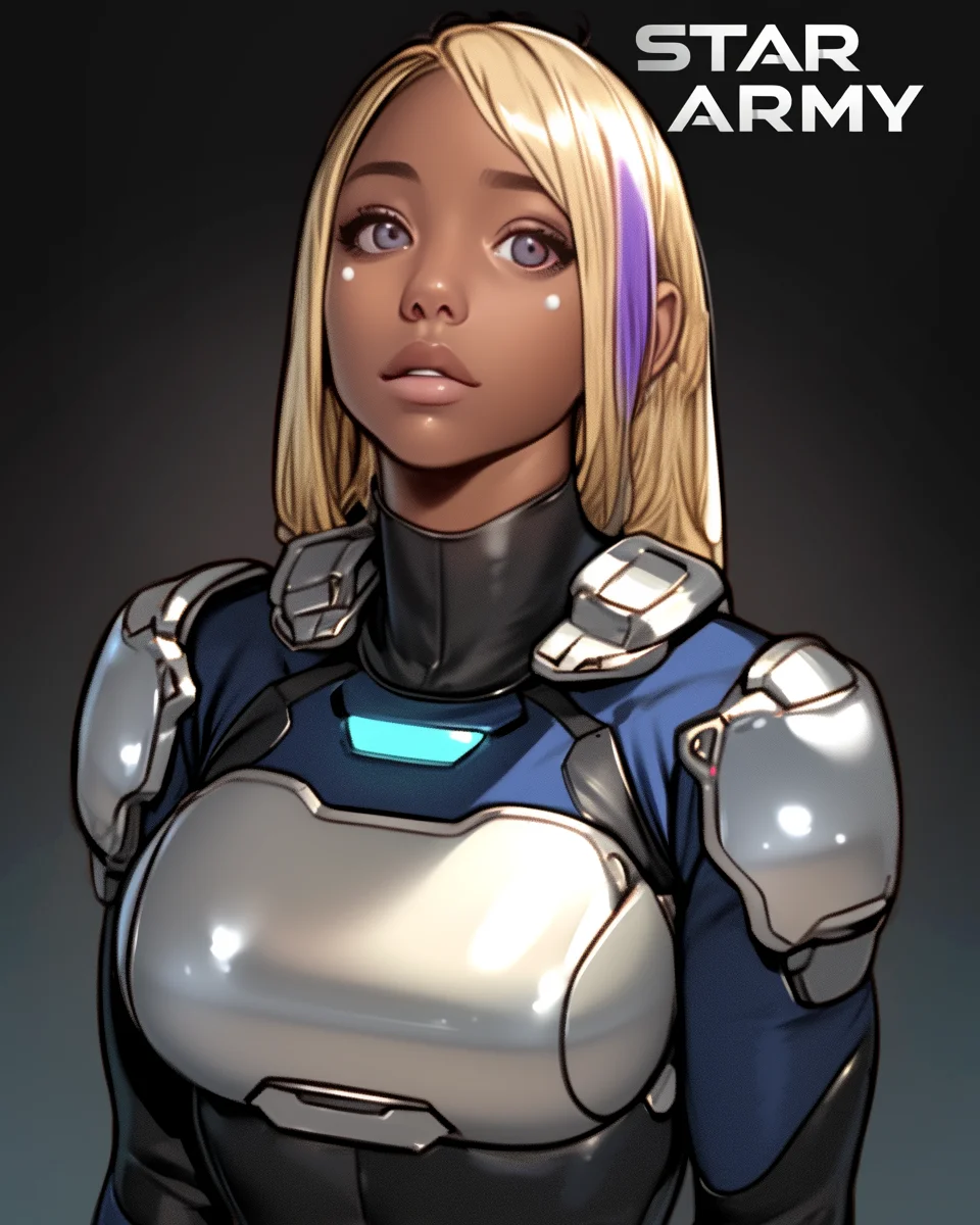 Star Army Female Humanoid