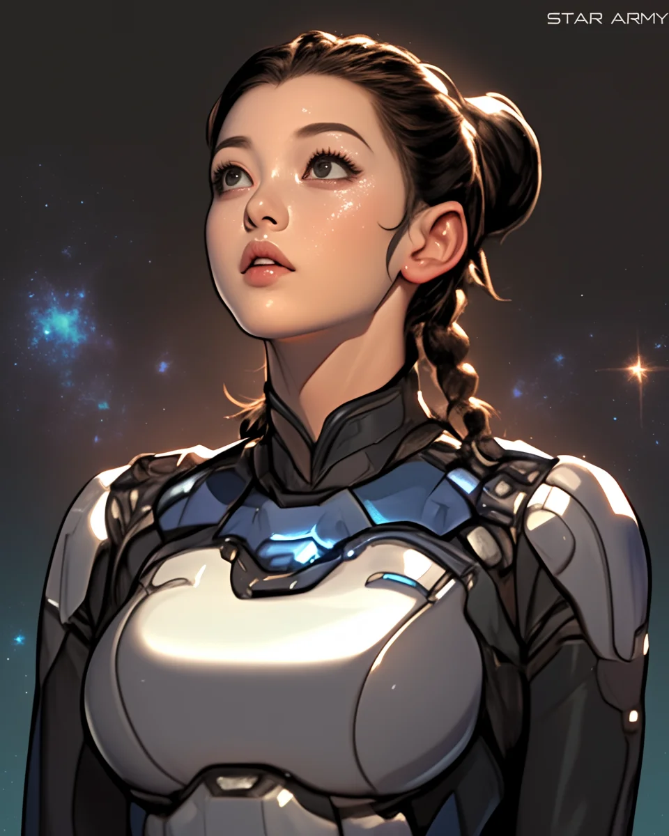 Star Army Female Humanoid