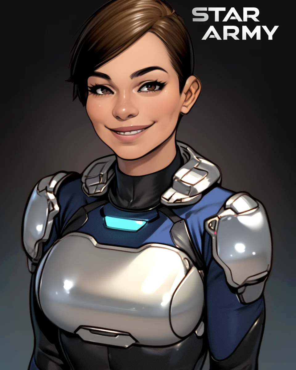 Star Army Female Humanoid