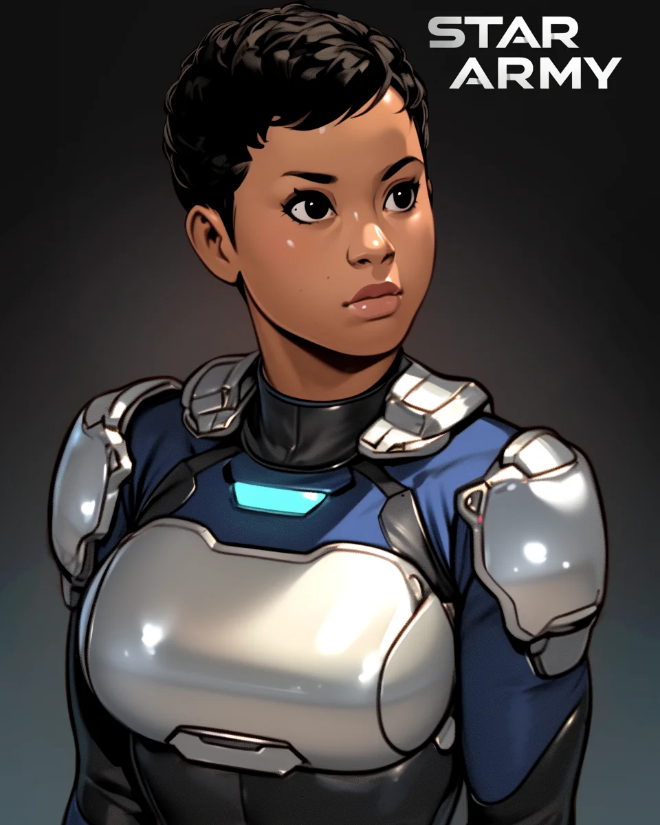 Star Army Female Humanoid