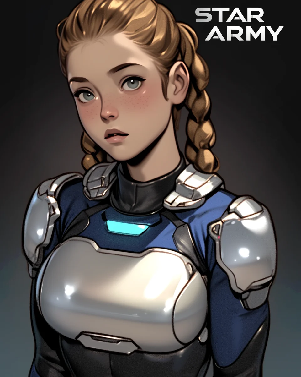 Star Army Female Humanoid