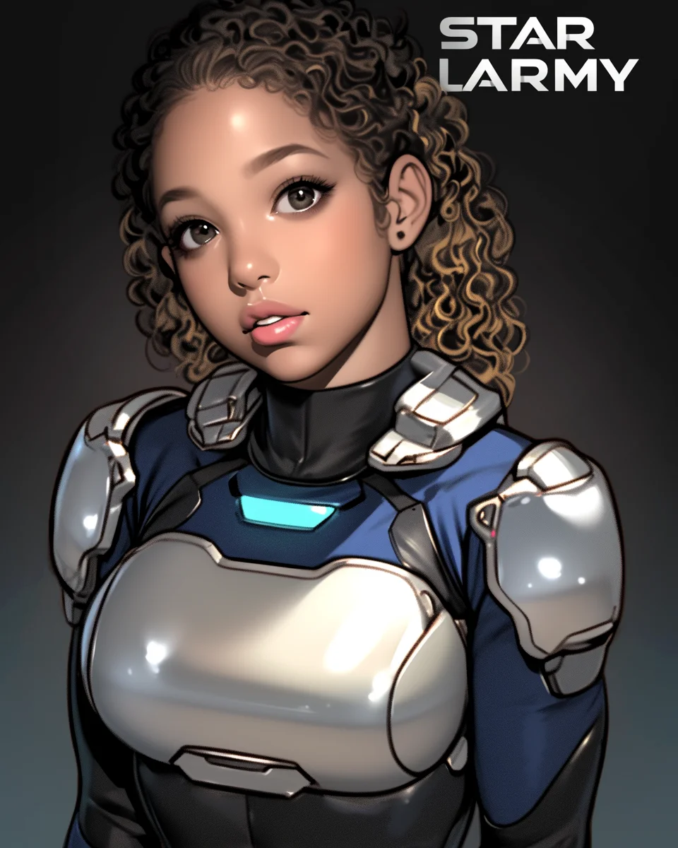 Star Army Female Humanoid