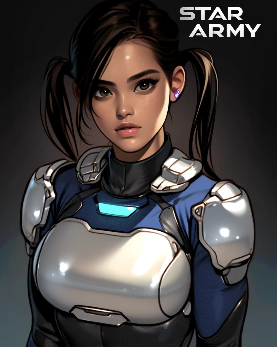 Star Army Female Humanoid