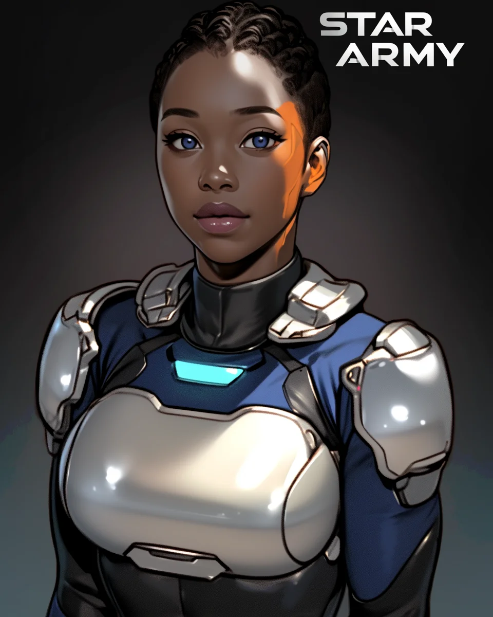 Star Army Female Humanoid