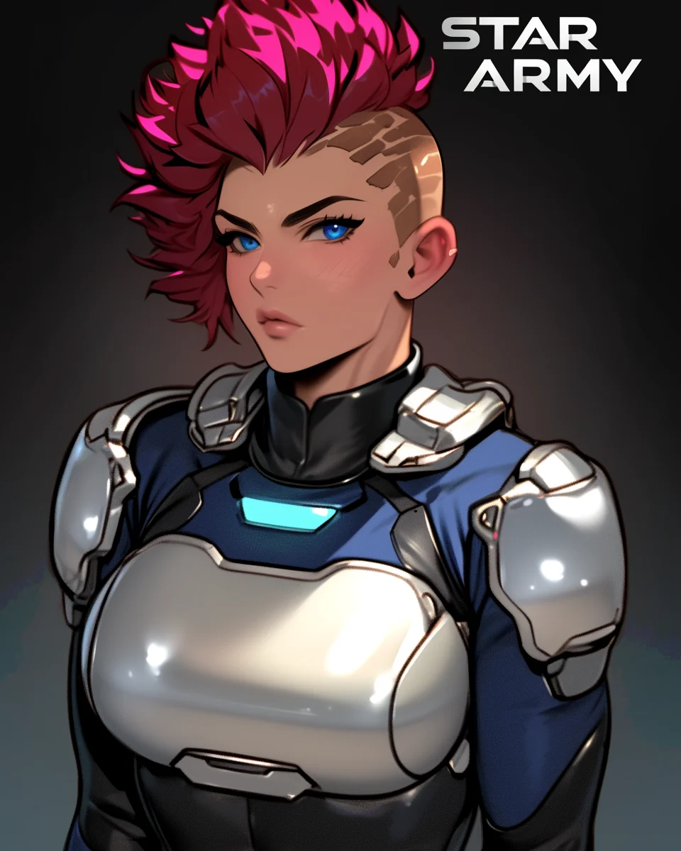 Star Army Female Humanoid