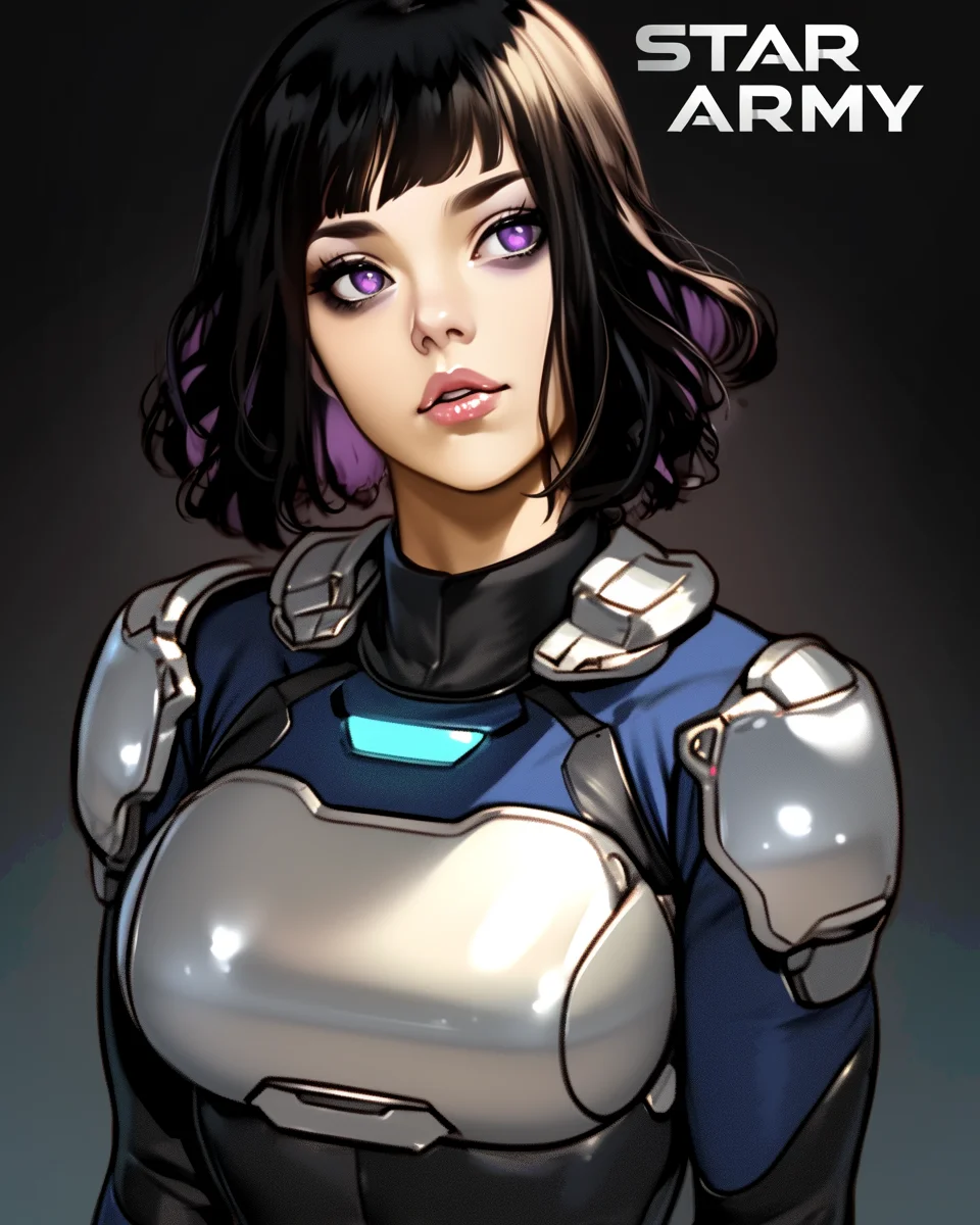 Star Army Female Humanoid