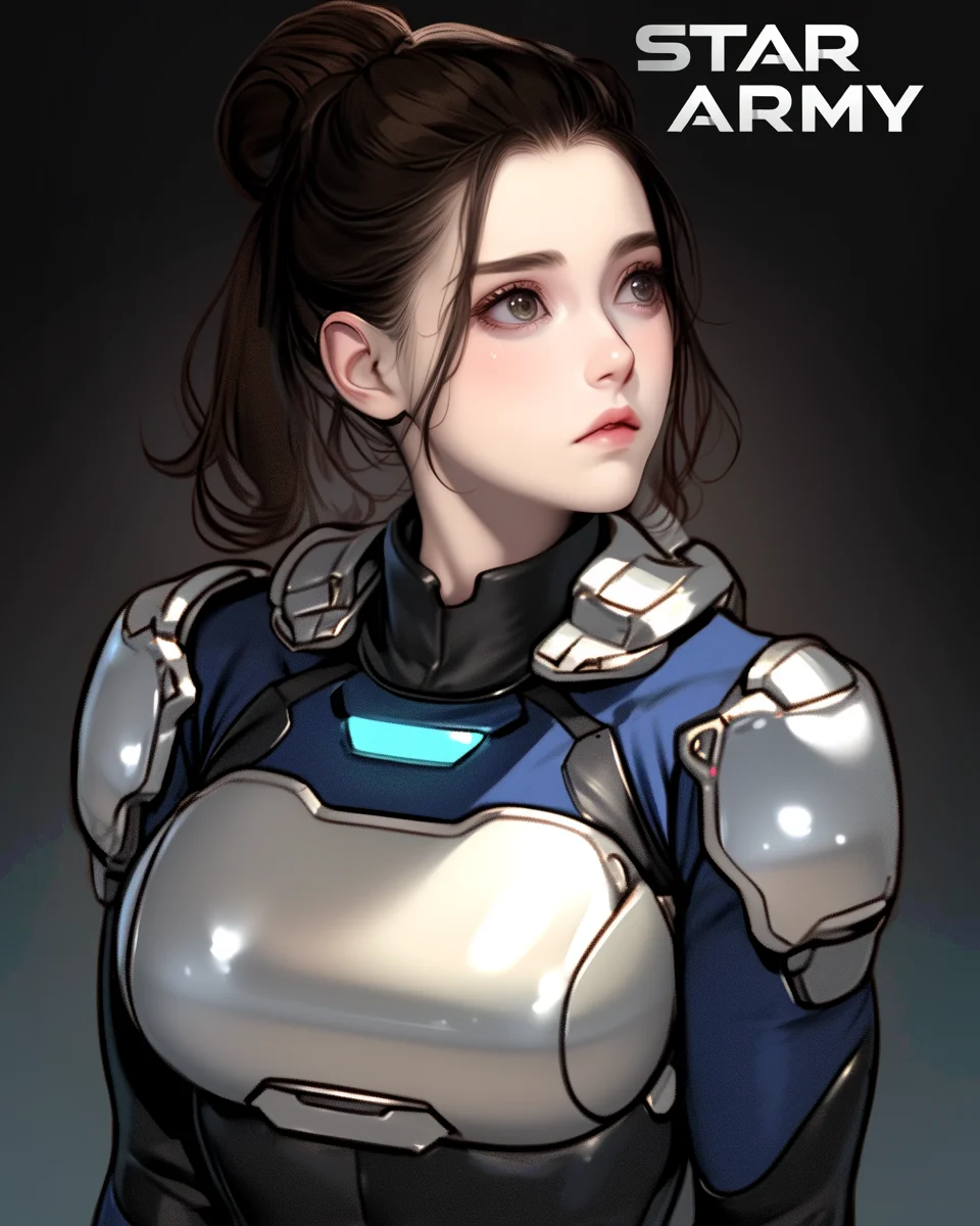 Star Army Female Humanoid