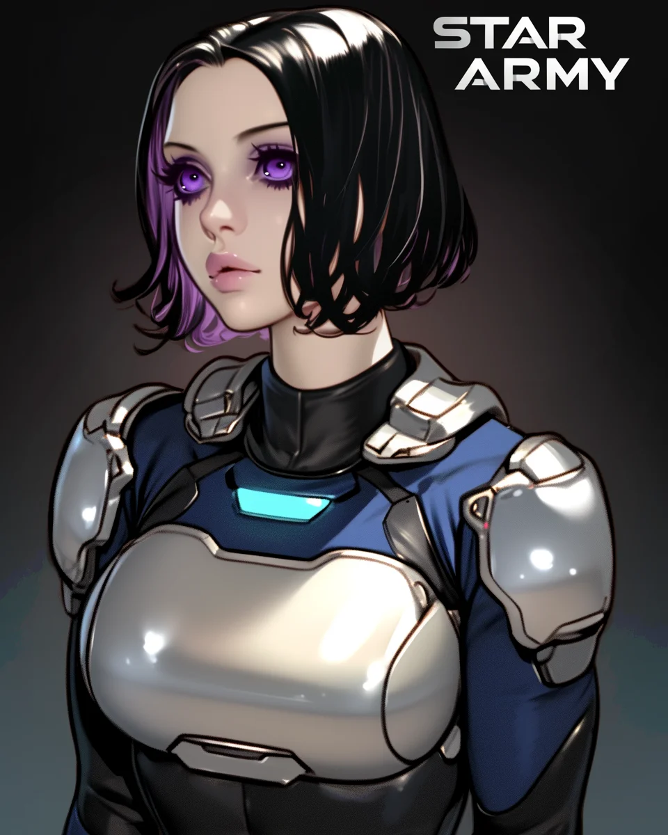 Star Army Female Humanoid