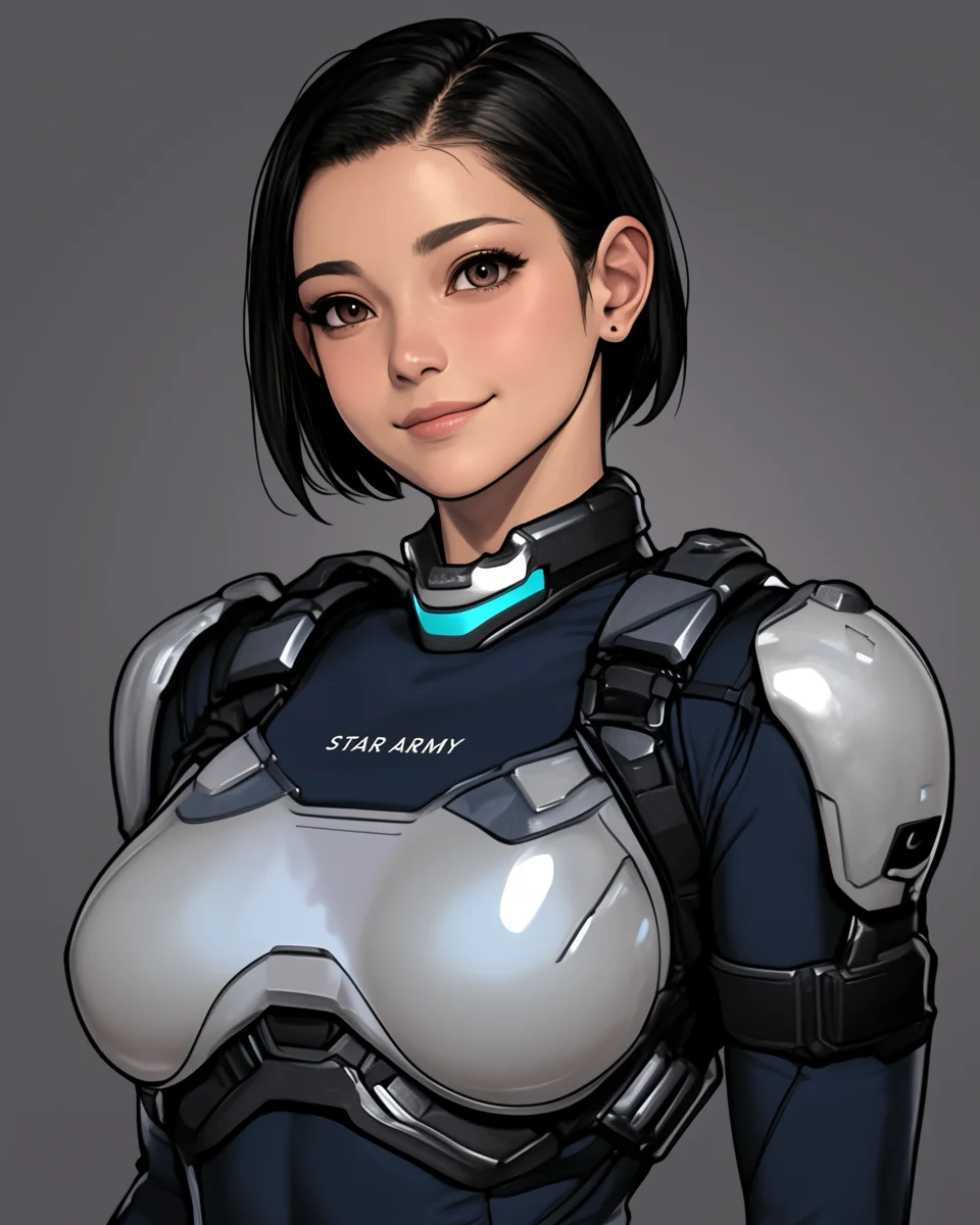 Star Army Female Humanoid