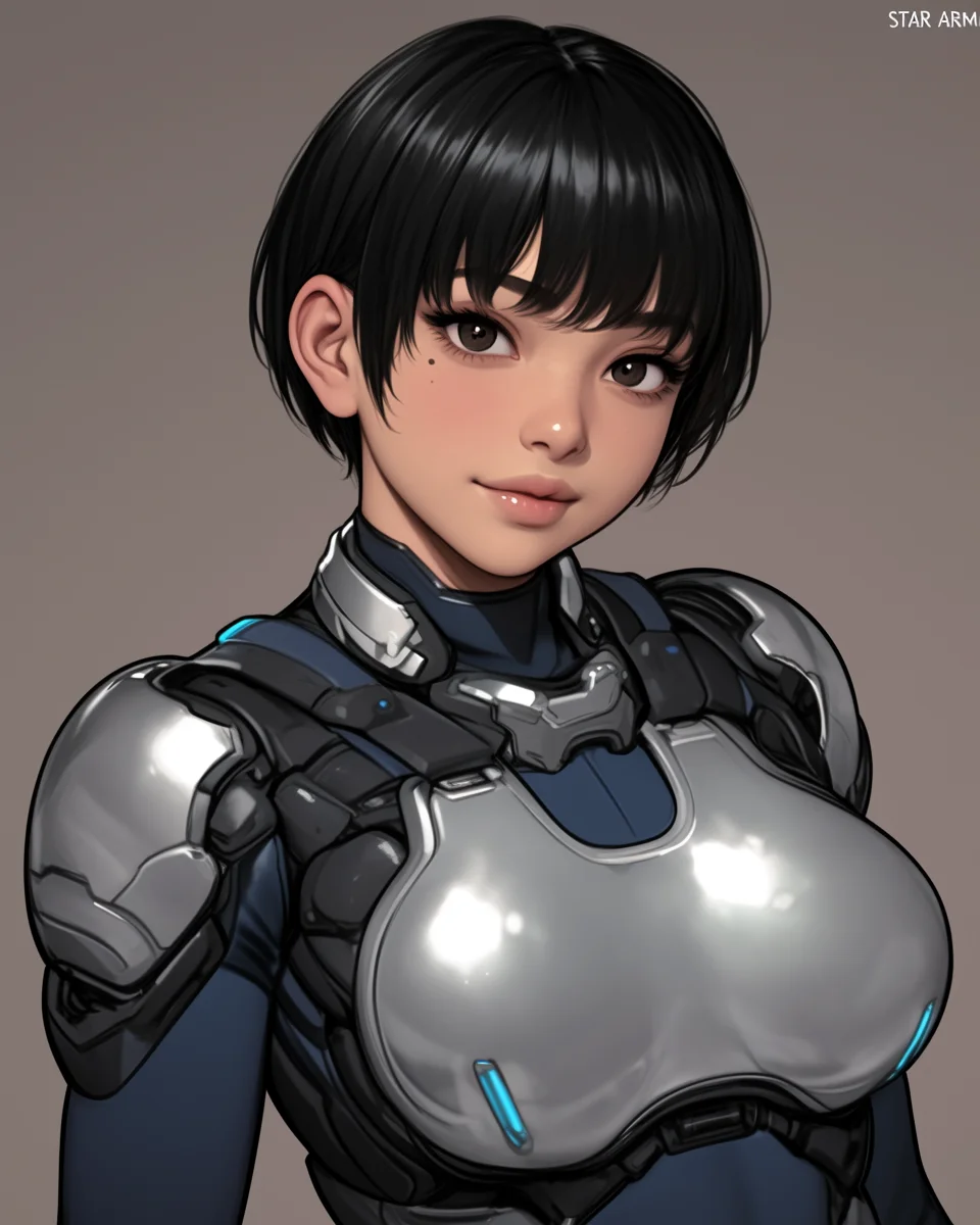 Star Army Female Humanoid