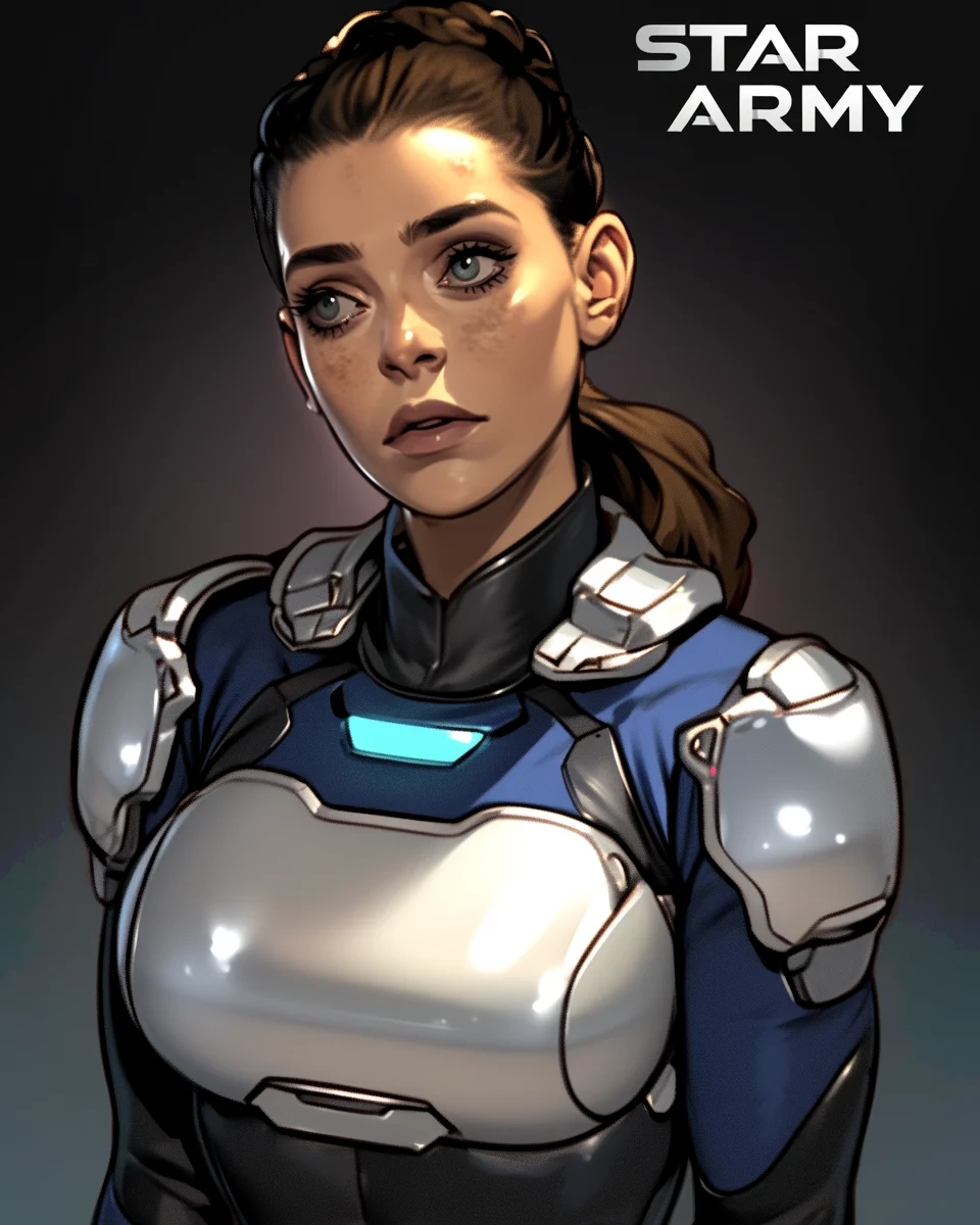 Star Army Female Humanoid