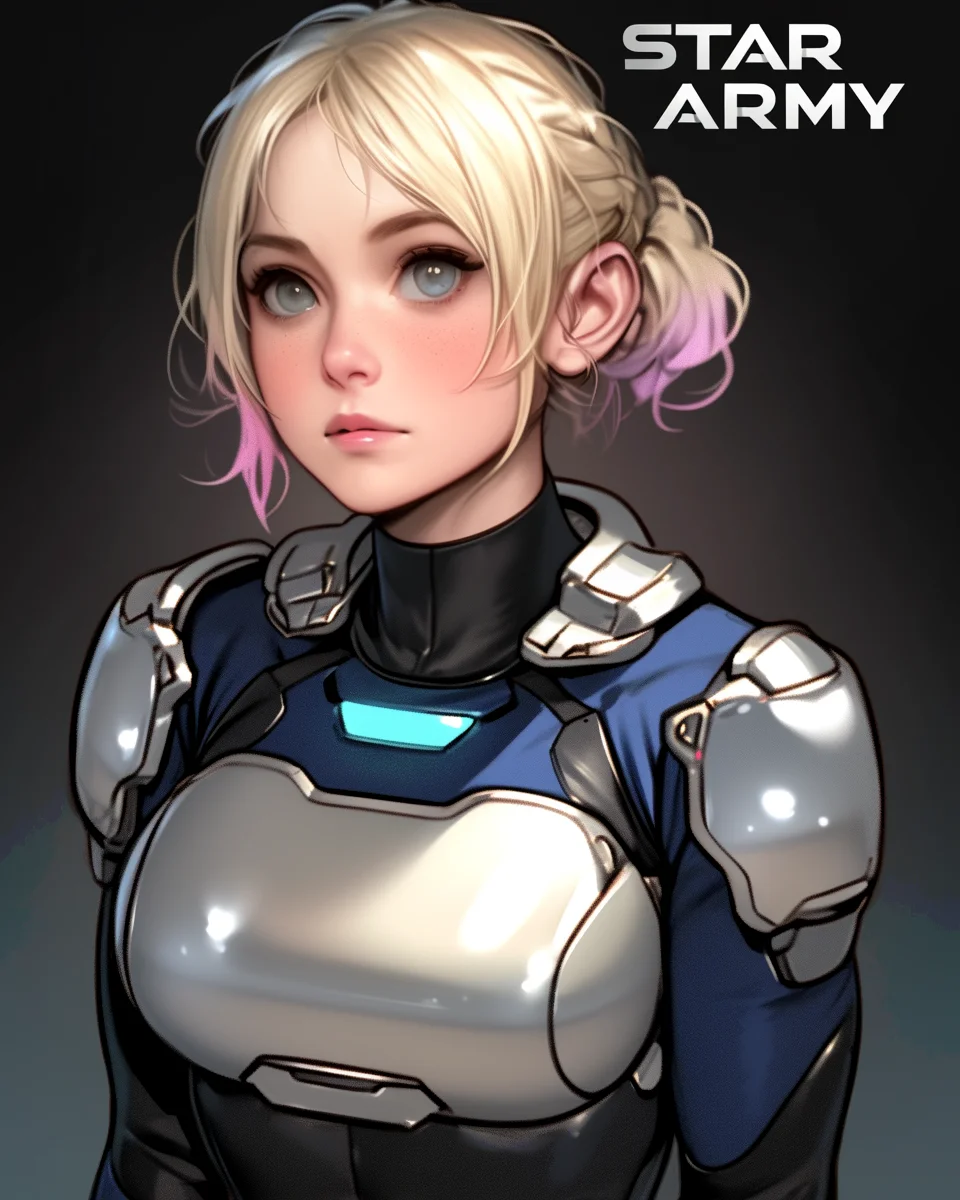 Star Army Female Humanoid