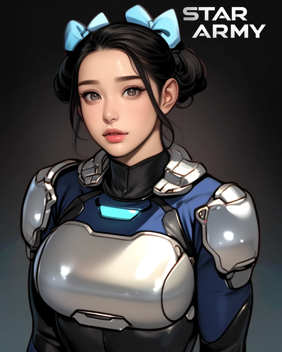 Star Army Female Humanoid