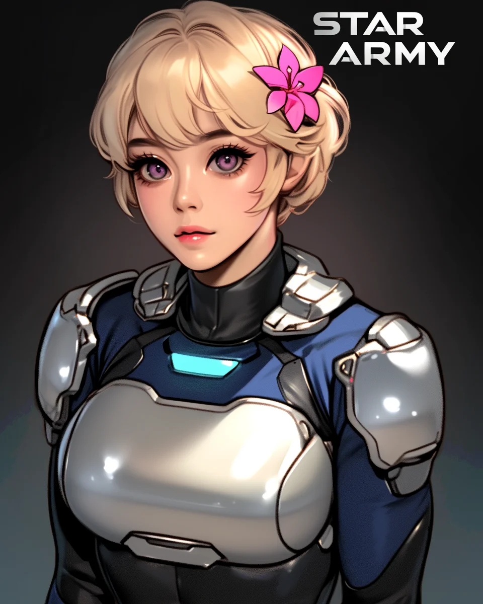 Star Army Female Humanoid