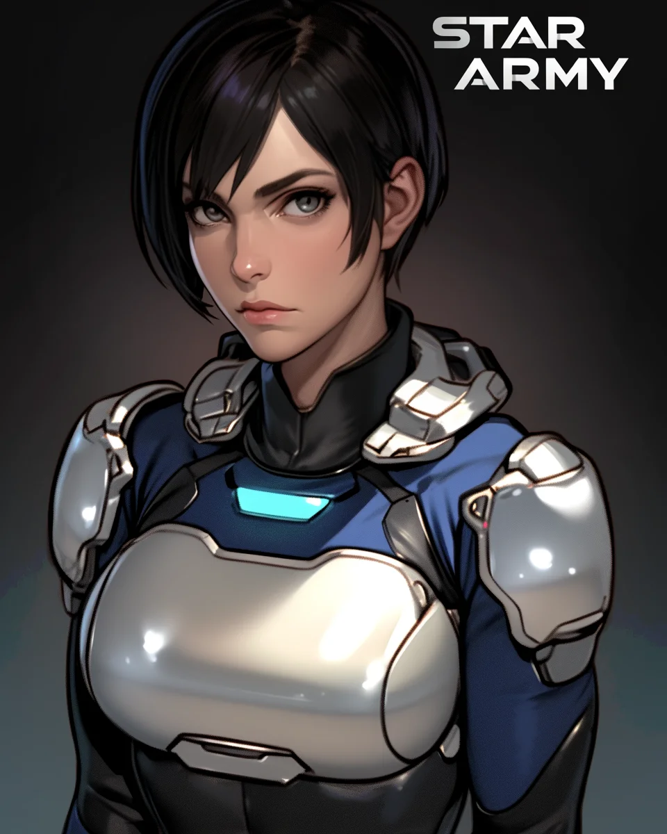 Star Army Female Humanoid