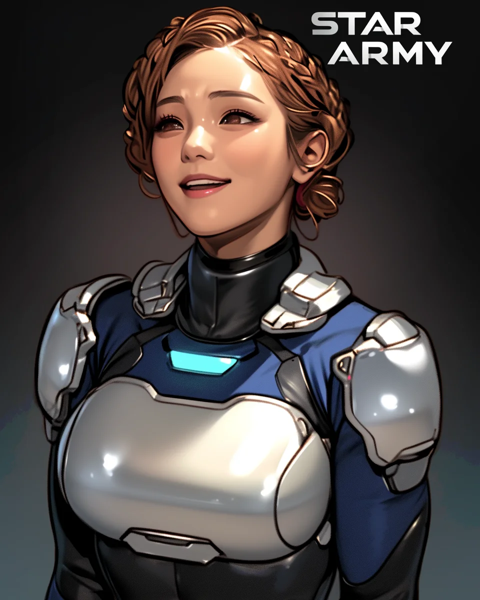 Star Army Female Humanoid