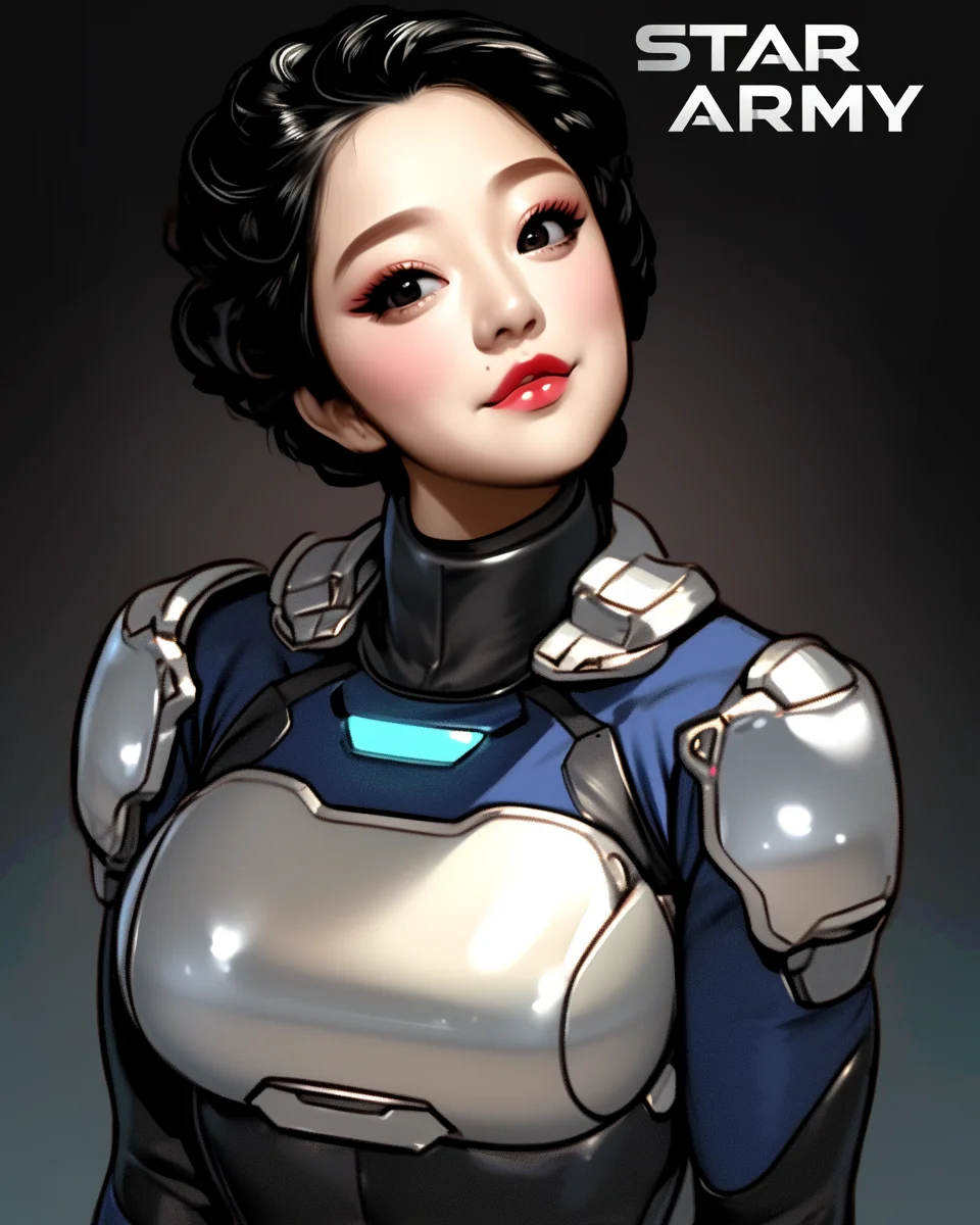 Star Army Female Humanoid