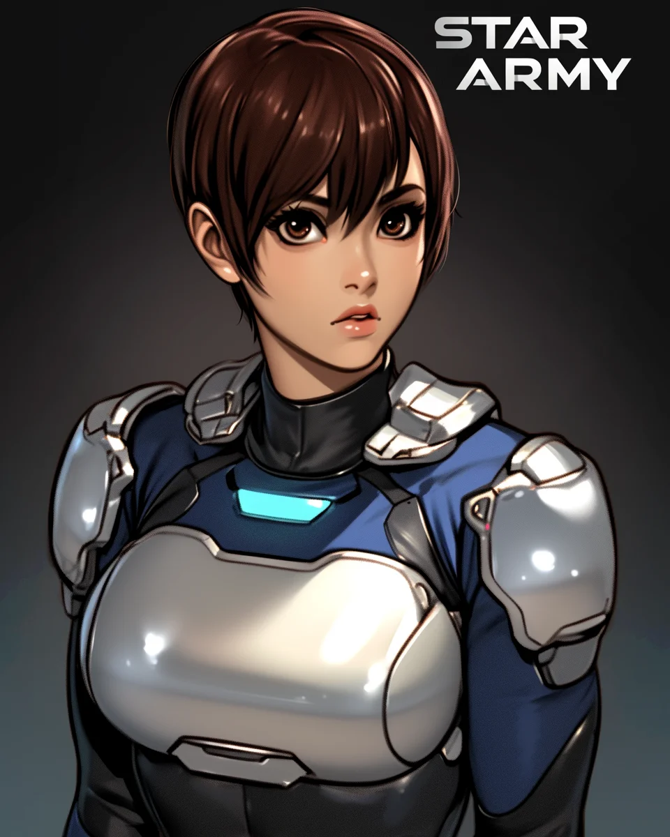 Star Army Female Humanoid