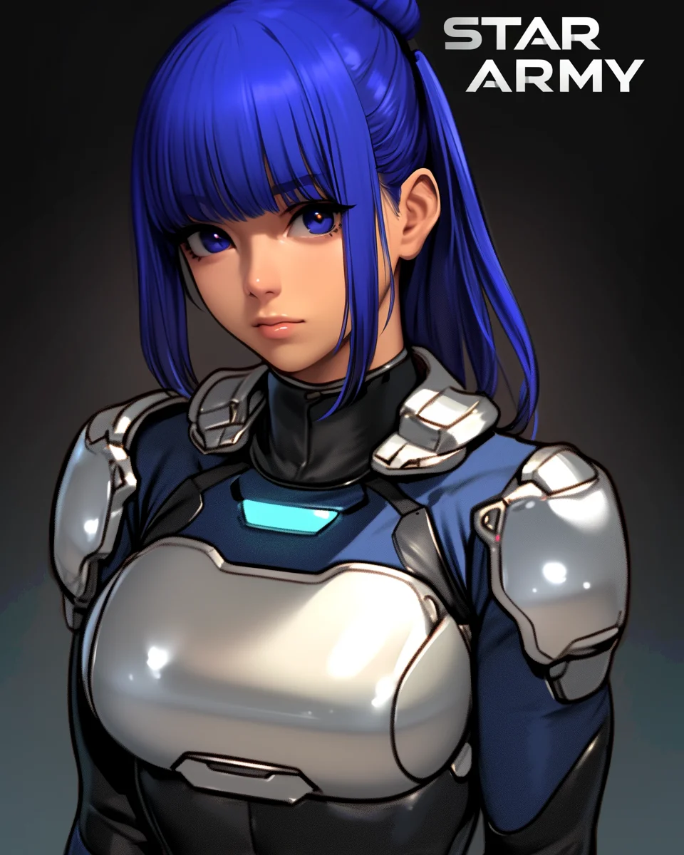 Star Army Female Humanoid