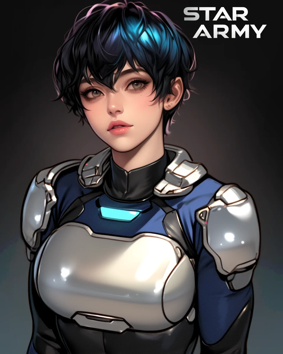 Star Army Female Humanoid