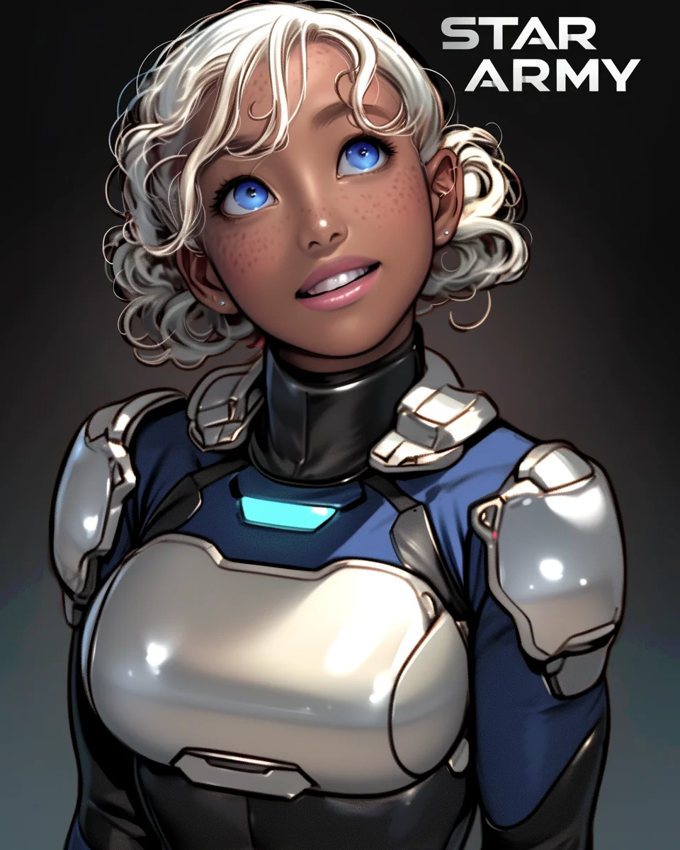 Star Army Female Humanoid