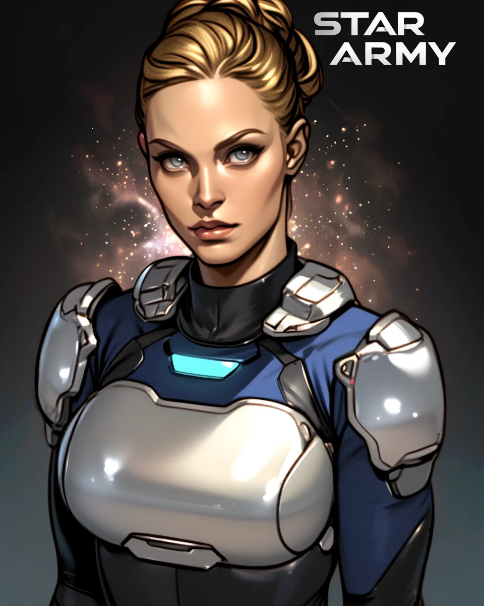 Star Army Female Humanoid