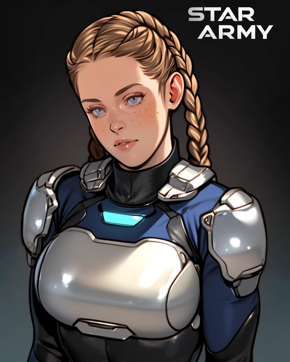 Star Army Female Humanoid