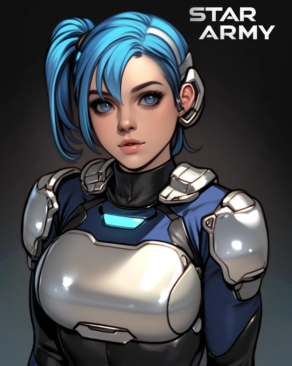 Star Army Female Humanoid