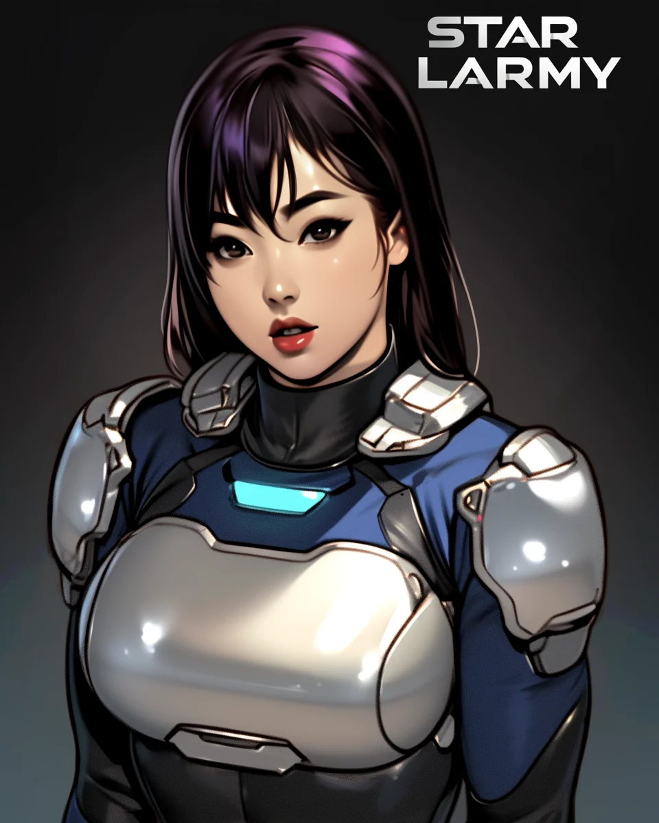 Star Army Female Humanoid