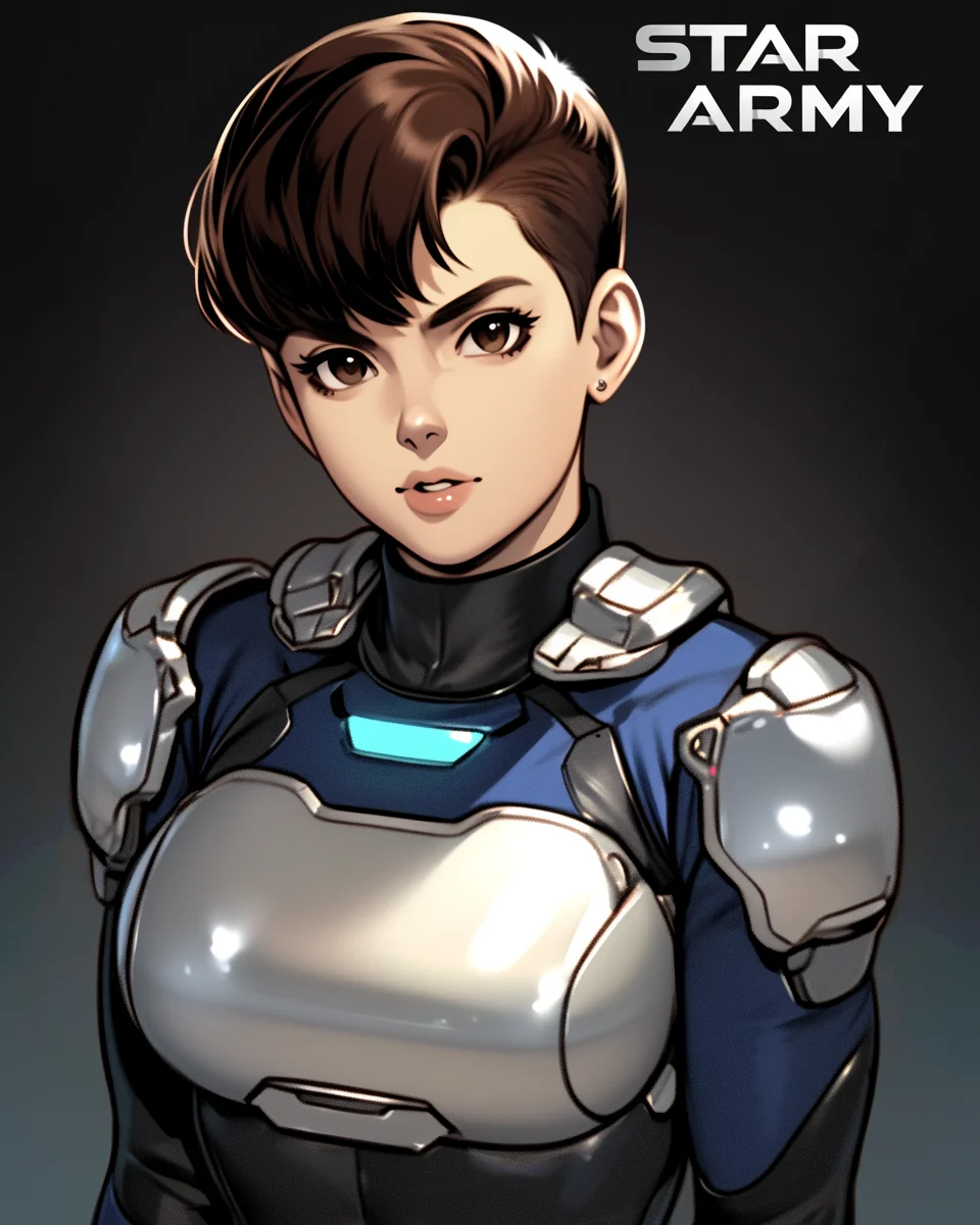 Star Army Female Humanoid