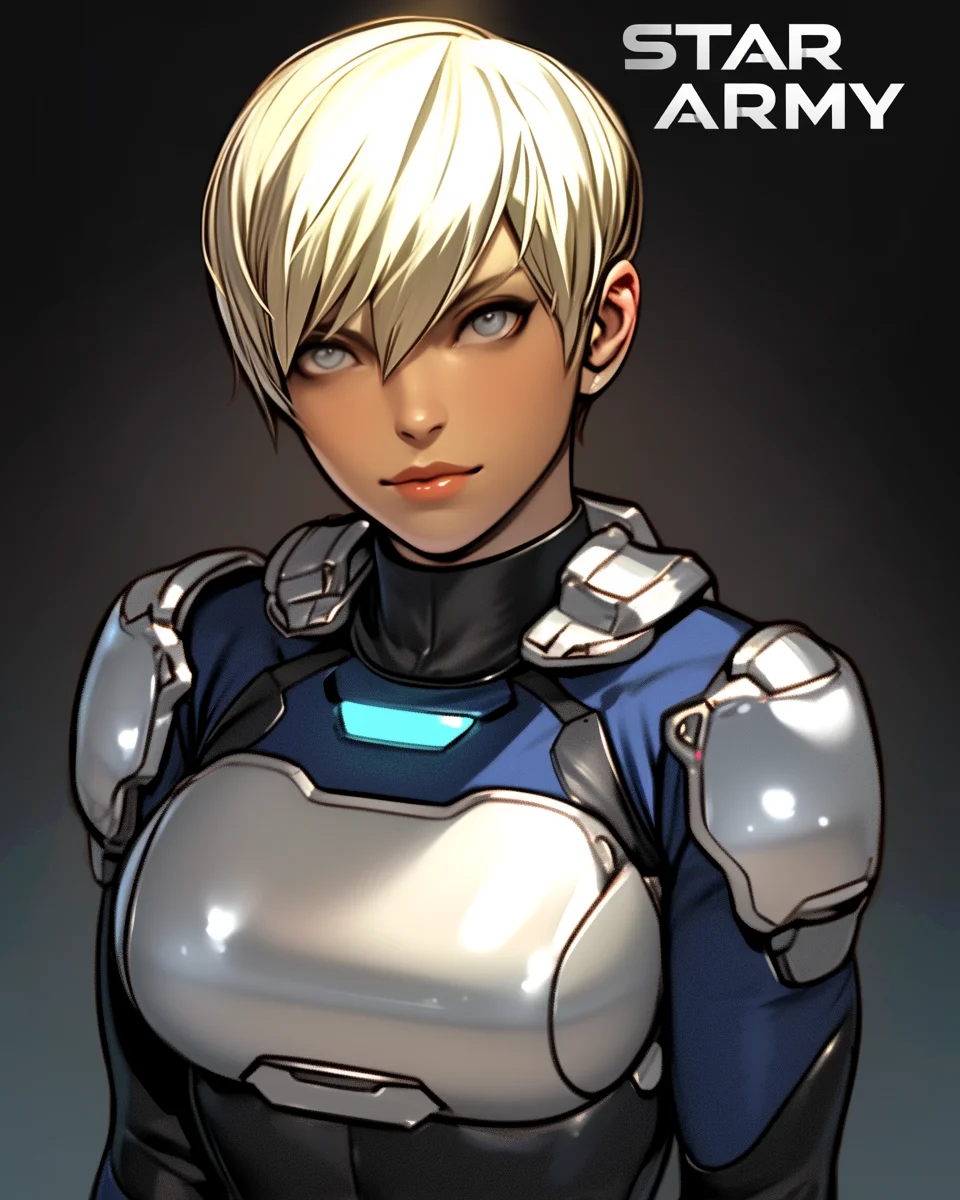 Star Army Female Humanoid