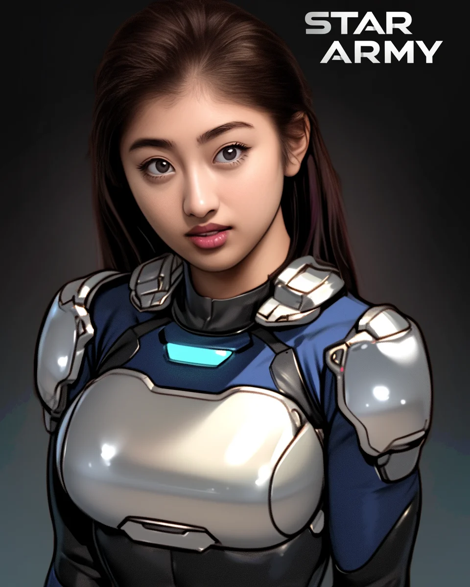 Star Army Female Humanoid