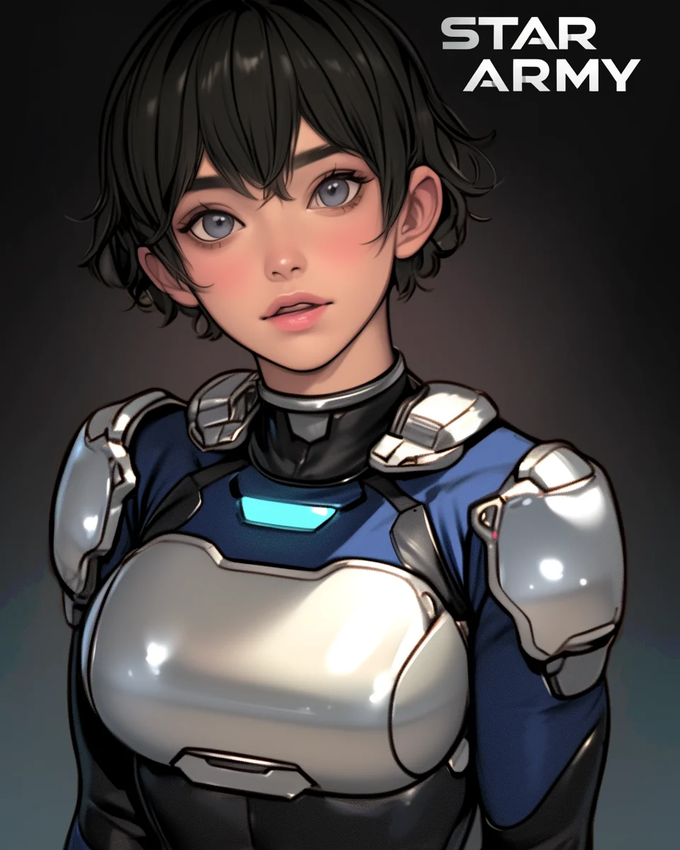 Star Army Female Humanoid