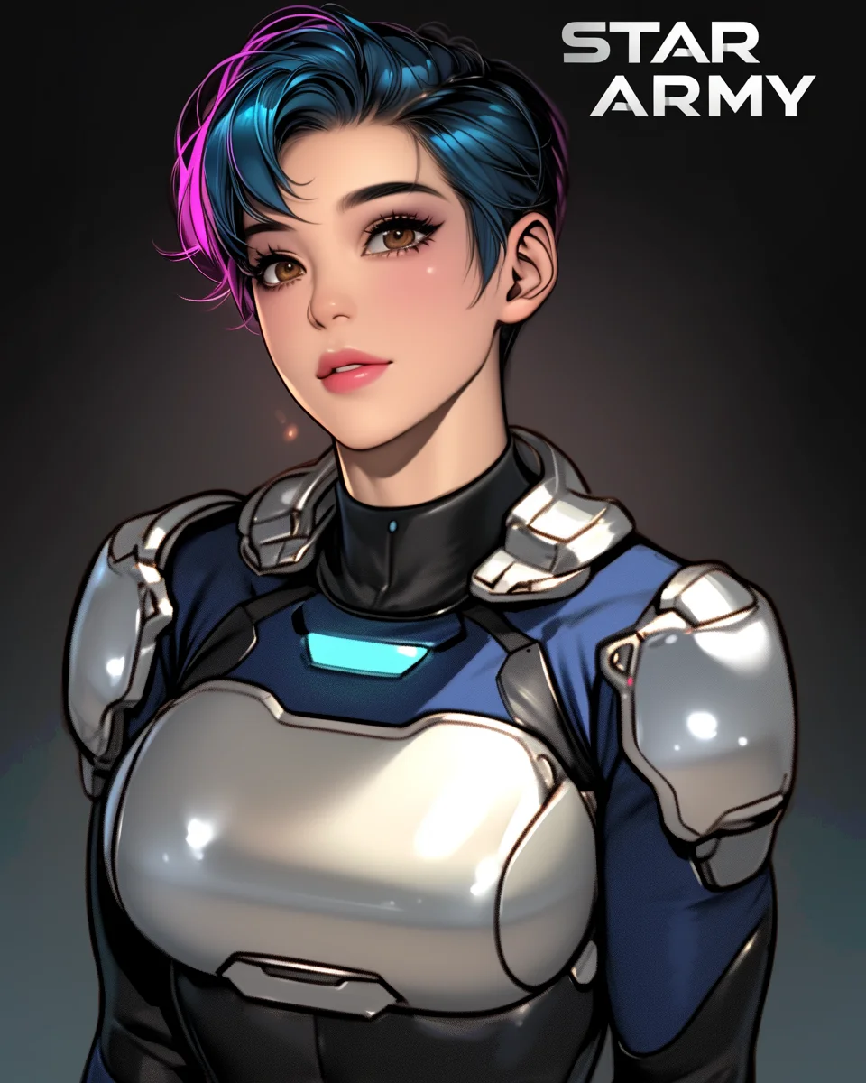 Star Army Female Humanoid